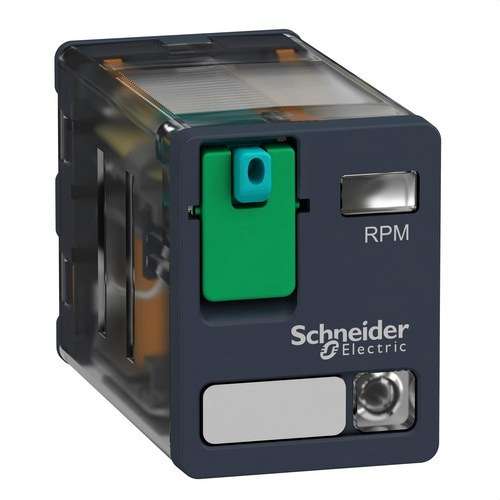 Kraftrelä 15A 2 NO/NC MED LED 12V DC med referens RPM22JD från SCHNEIDER ELECTRIC