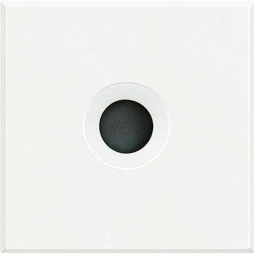 Kabelutgång diameter 9mm med 2 moduler vit Axolute med referens HD4954 från BTICINO