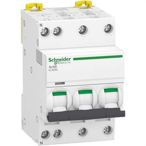 IC40N 3PN 16A Båge C 10kA automatsäkring med referens A9P54716 från SCHNEIDER ELECTRIC