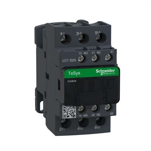 Kontaktor 25A 1 NO/1 NC 230V 50-60HZ med referens LC1D25P7 från SCHNEIDER ELECTRIC
