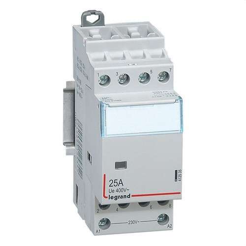 Kontaktor 4P 25A 4NO 230V Legrand CX3 med referens 412535 från LEGRAND
