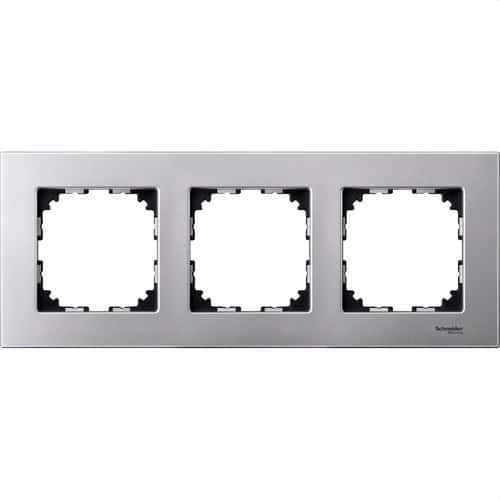 Ram för 3 element vertikal/horisontell aluminium D-Life med referens MTN4030-3160 från SCHNEIDER ELECTRIC