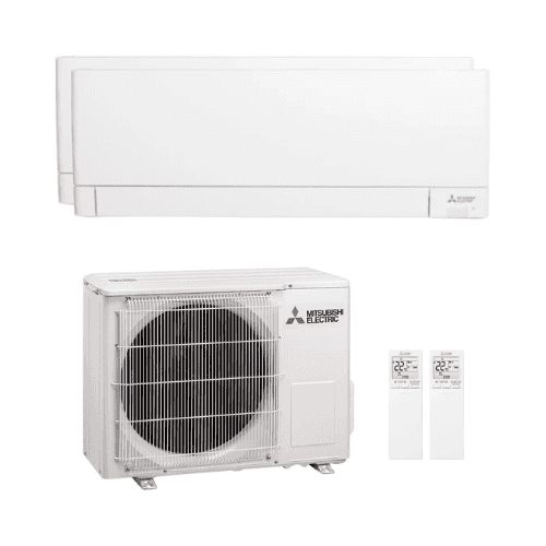 Luftkonditionering 2x1 med wifi Mitsubishi MSZ-AY 2,5 kW + 3,5 kW med referens MXZMSZAY-2535-53 från MITSUBISHI