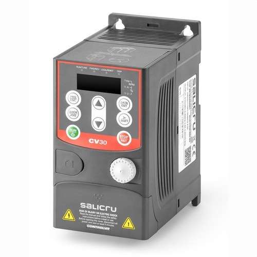 Frekvensomvandlare enfas 0,75 kW CV30-008-S2 med referens 6B1BA000002 från SALICRU