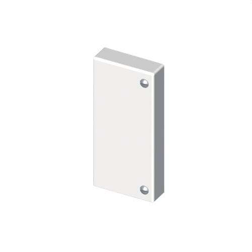 Vit ändlock 60x150mm U24X med referens 73385-2 från UNEX