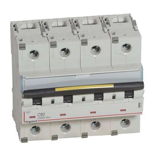 Magnetotermisk DX3 4 Poler 80A med referens 409362 från LEGRAND