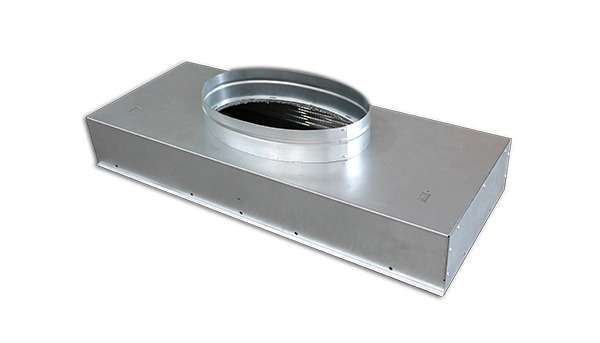 Returplenum Airzone-Mitsubishi Electric 01L 4x250mm med referens AZCEZMEPR01L från AIRZONE
