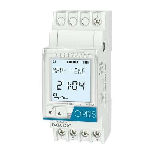 Digital timer DATA LOG 230V med referens OB174012 från ORBIS