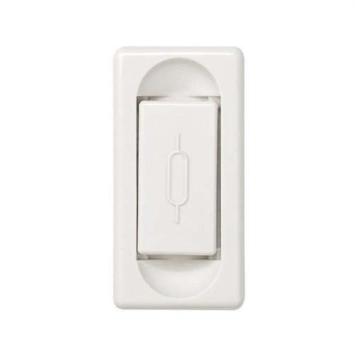 Bas hållare för halv element för cylindriska säkringar 16A 250V och storlek 5x20mm vit Simon 27 Play med referens 27000-34 från SIMON
