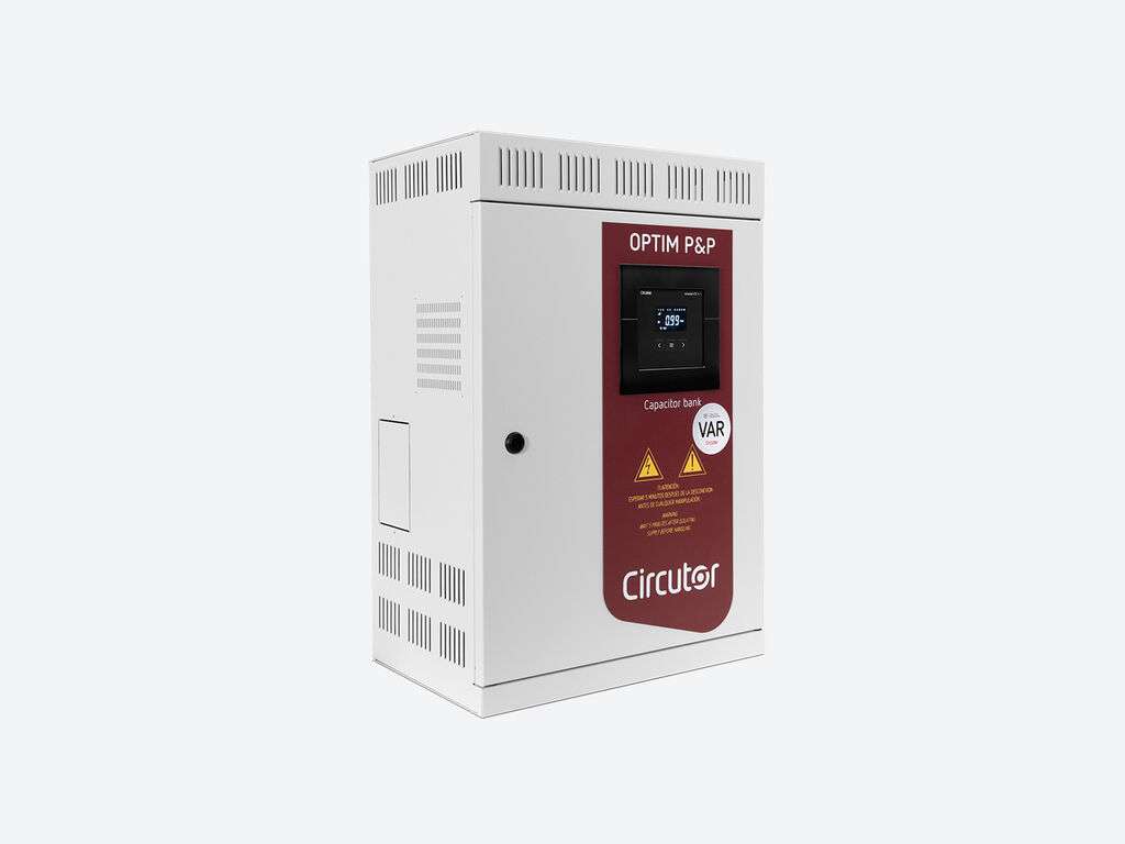 Automatisk kondensatorbatteri OPTIM 3 P&P-17,5-440 med referens R3L120. från CIRCUTOR