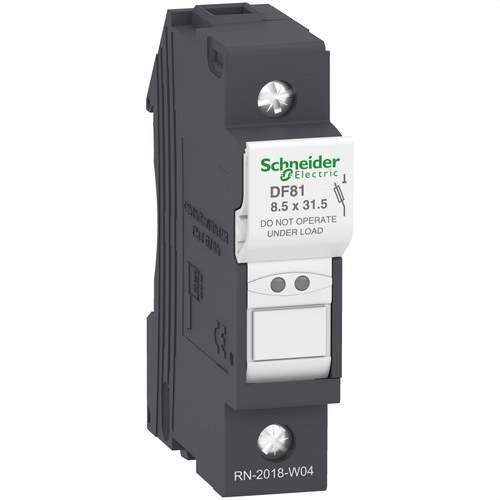 Säkringshållare utan pilot 1P 25A säkring 8,5X31,5 med referens DF81 från SCHNEIDER ELECTRIC