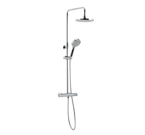 Termostatisk duschkolumn TAU krom med referens CT67110 18 från GENEBRE