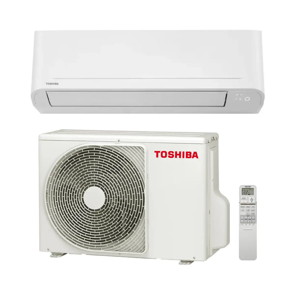 Luftkonditionering Toshiba SEIYA2 24 6,5 kW 24000 BTU med referens SEIYA2 24 från TOSHIBA