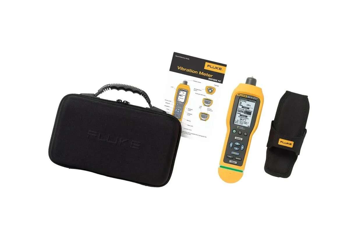 Fluke 805 FC vibrationsmätare med referens 4489229 från FLUKE