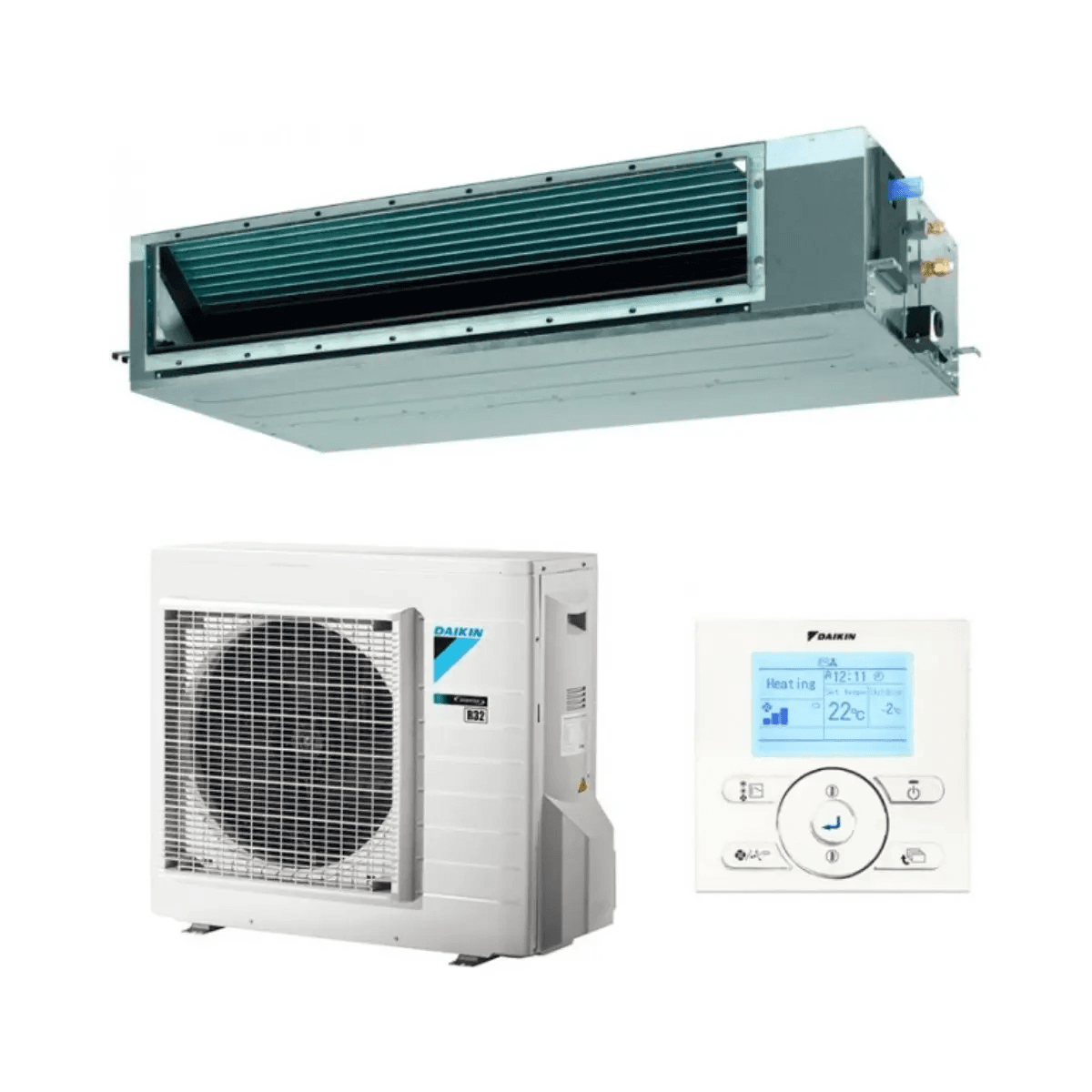 Daikin Sky Air Active ADEAS35A 3,4 kW 12000 BTU kanalsluftkonditionering