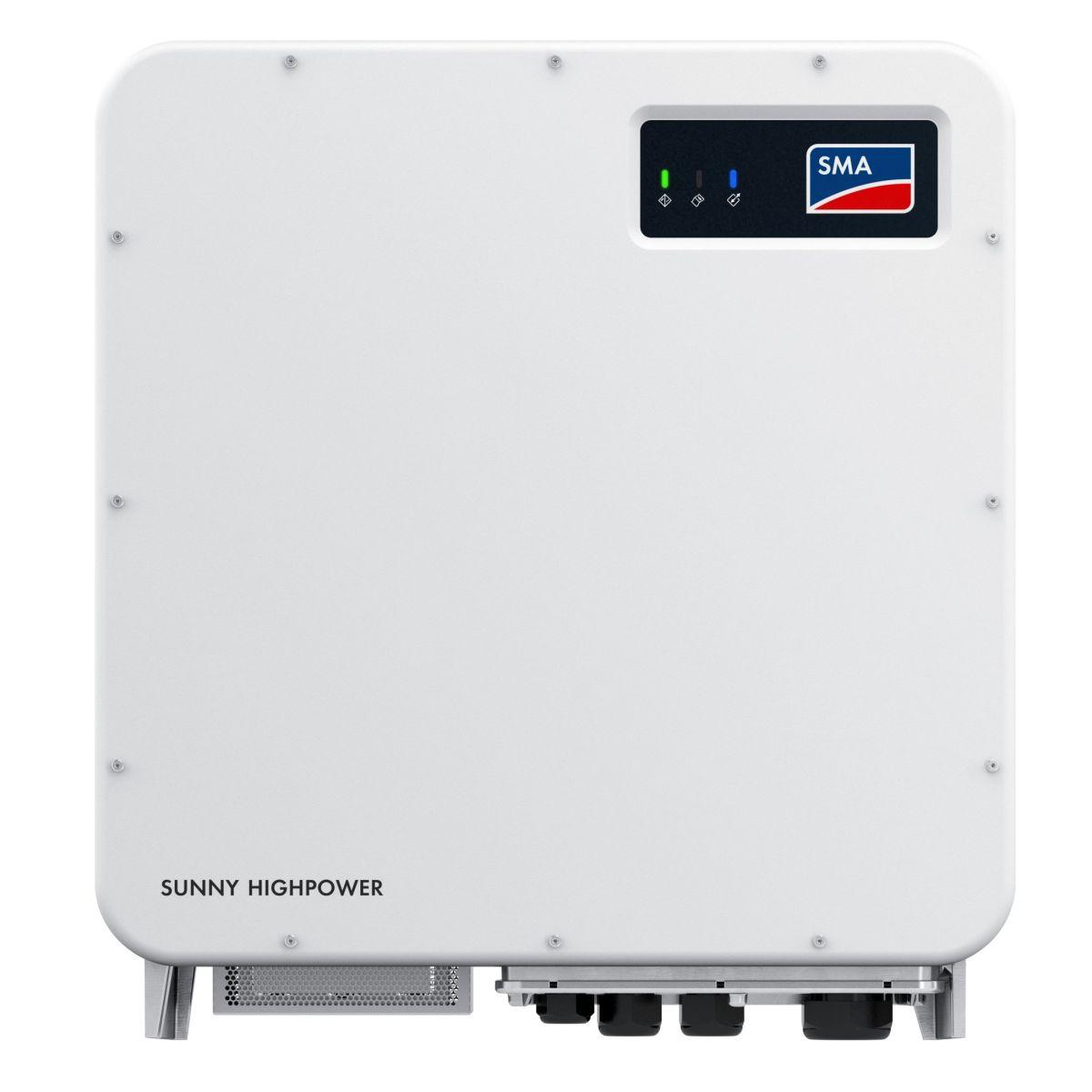 100 kW SMA Sunny Highpower PEAK3 trefas solomriktare med referens SHP100-21 från SMA SOLAR