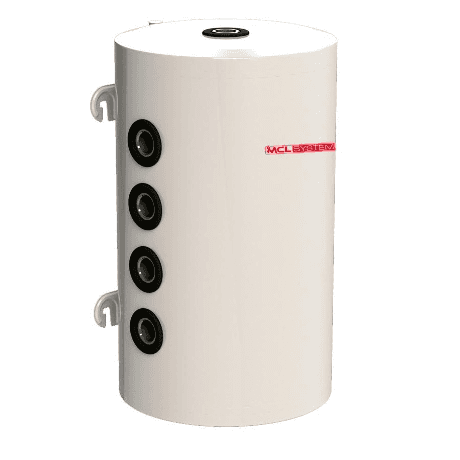 Väggmonterad ackumulatortank Mecalia DPAC/DI/MCL 100 liter med referens 12508 från MECALIA