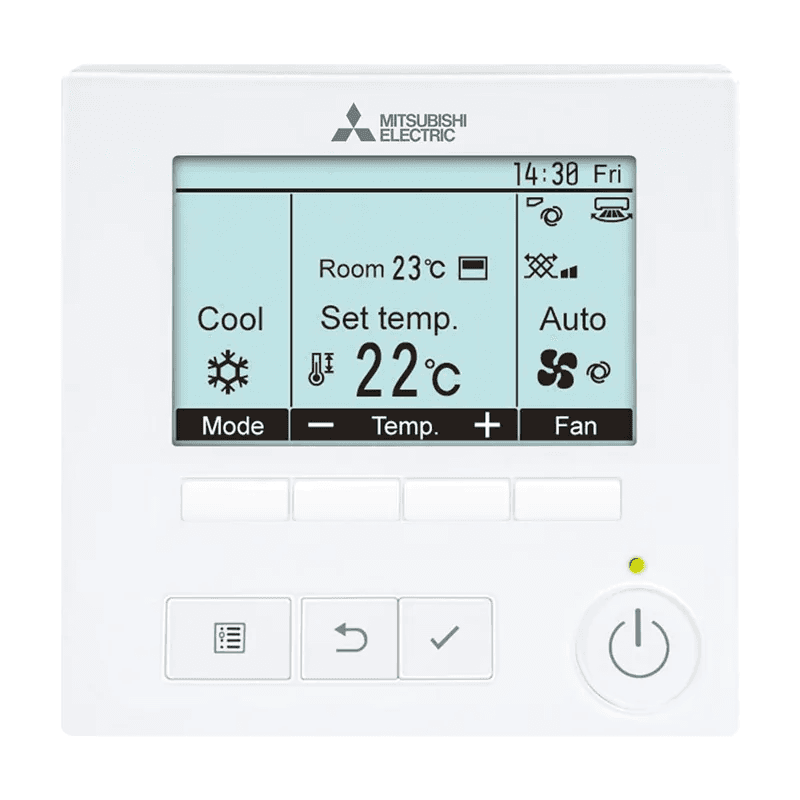 Mitsubishi Electric PAR-41MAA kabelansluten fjärrkontroll med referens PAR-41MAA från MITSUBISHI