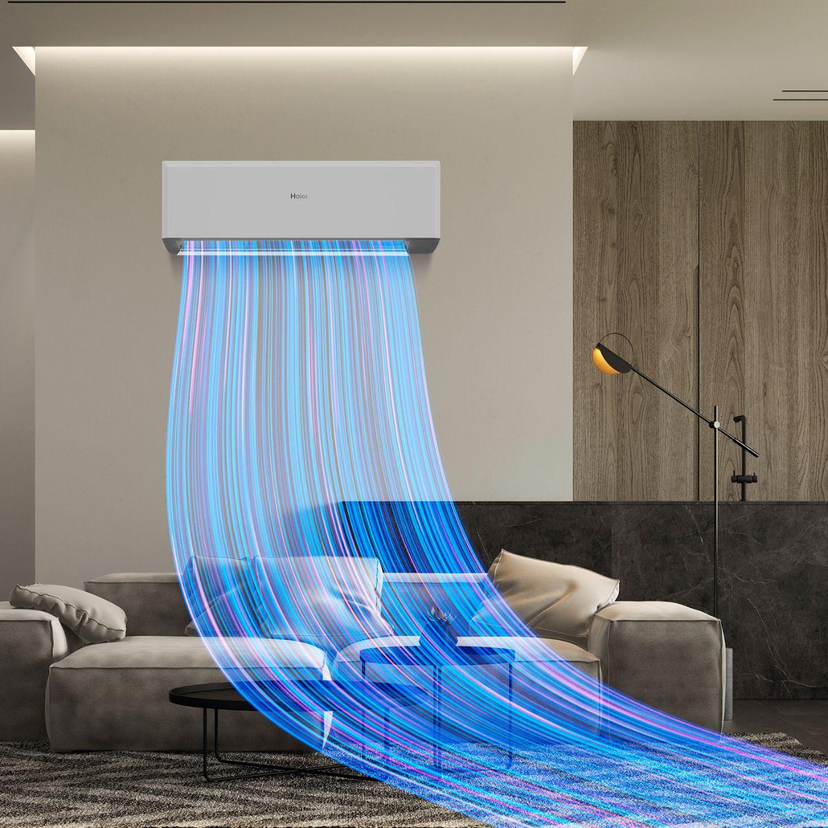 Haier GEOS R+ 2x1 Air Conditioner with WiFi 2.5 kW 9000 BTU with reference HAIERGEOSR+25(2) from the brand HAIER