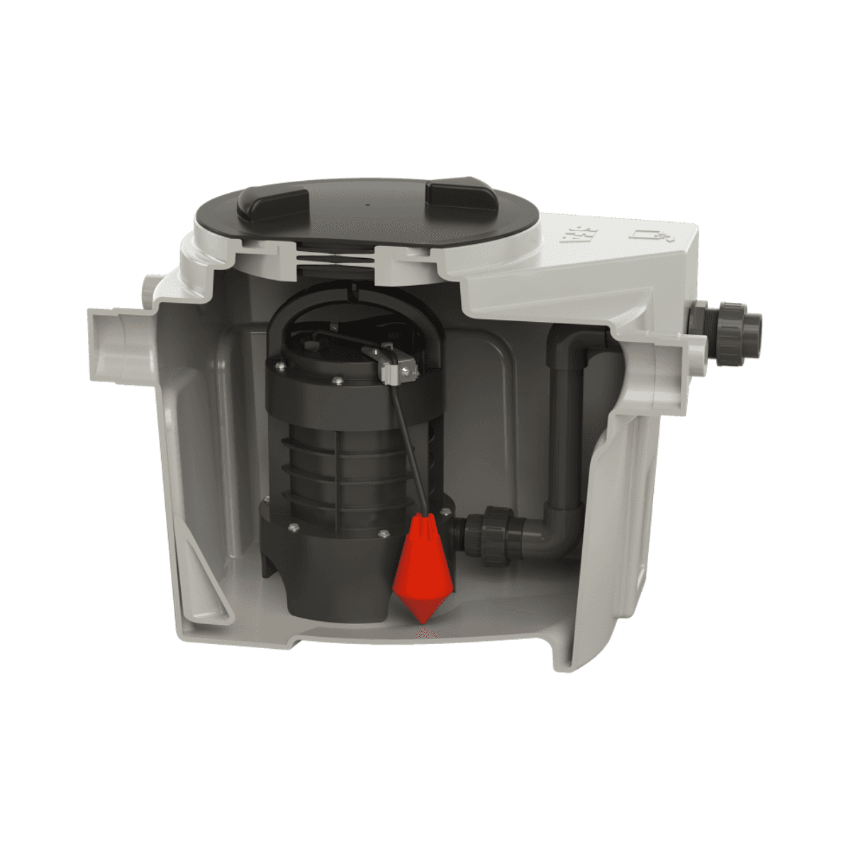 Pumpstation SFA Sanifos 110 - Kvarnversion med referens 009FOS110TM från SFA SANITRIT