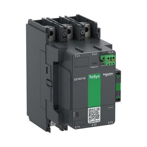 Contactor TeSys LC1G 185A 440V 3P AC3 Standardspole 100-250V AC-DC med referens LC1G185KUEN från SCHNEIDER ELECTRIC