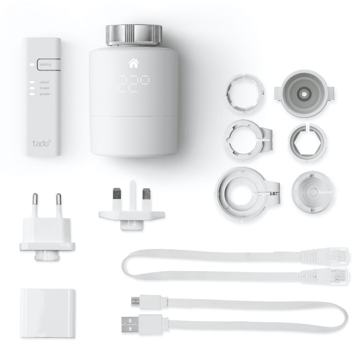 TADOº V3+ Smart Termostatventil – Startpaket med referens SRT KIT V3+ från TADOº