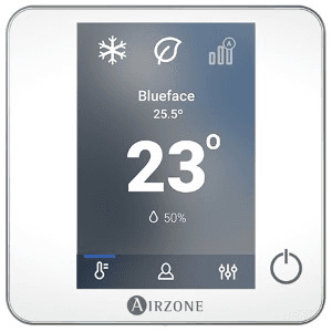Airzone Blueface Zero 32Z Wired Thermostat White with reference AZDI6BLUEZEROCB from the brand AIRZONE