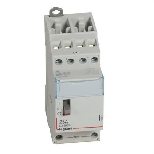Kontaktor 25A 4NO 230V med referens 412551 från LEGRAND
