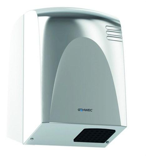 Handtork med elektronisk sensor Wecflow rostfritt stål glänsande med referens GW01 14 04 02 från GENWEC