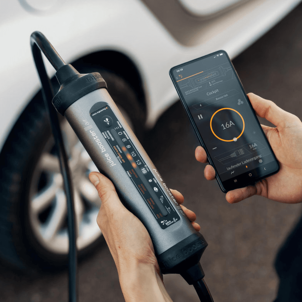 Portabel laddare elbil Juice Booster 3 air Basic Set med referens EL-JB3AE2 från JUICE