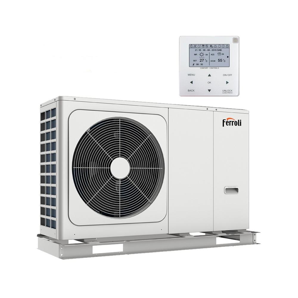 Luft-vattenvärmepump monoblock Ferroli OMNIA M 3.2 8 kW
