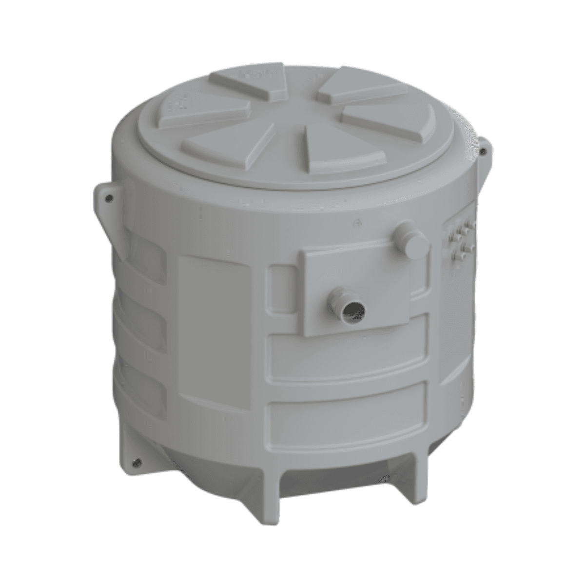 SFA SANIFOS 610 2 GR SP S pumpstation - Enfasad kvarnversion med referens 009FOS610TM från SFA SANITRIT