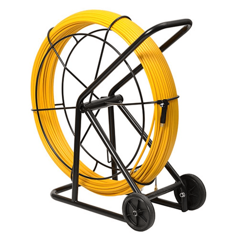 Självförsörjande gul fiberkabelgenomföring 6mm VH600 - Rulle 50 meter med referens 30617050 från ESTIARE