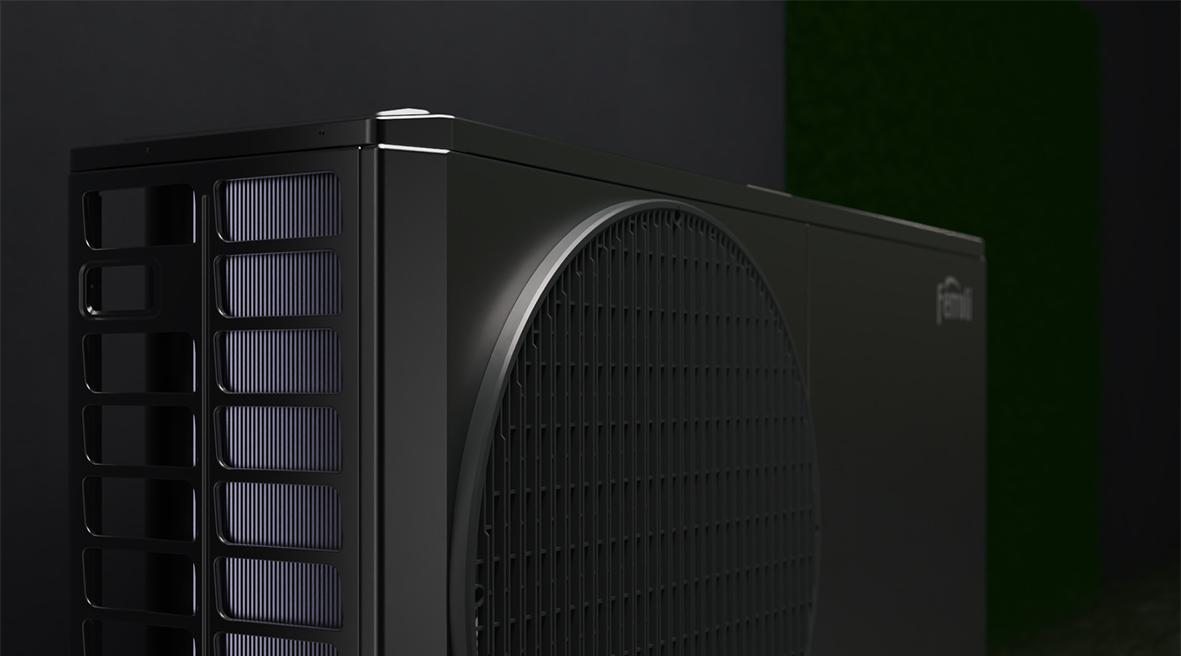 Aerotermisk värmepump monobloc R290 Ferroli OMNIA Life M 10 kW med fjärrkontroll med referens 4B4770109 från FERROLI