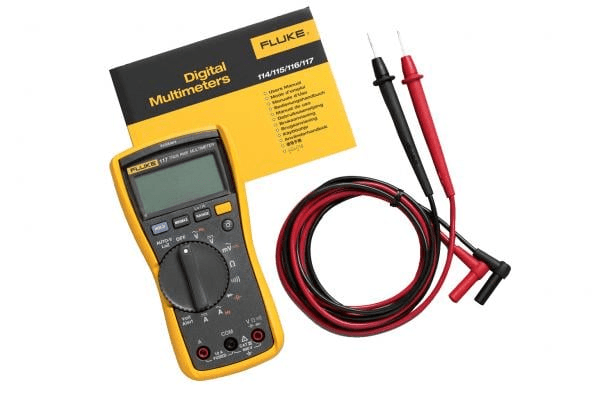 Digital multimeter för elektriker med beröringsfri spänningsdetektor Fluke 117 med referens 2583647 från FLUKE