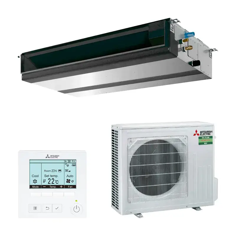 Luftkonditionering kanal Mitsubishi Electric MGPEZ-50VJA 5,0 kW 17000 BTU med referens MGPEZ-50VJA från MITSUBISHI