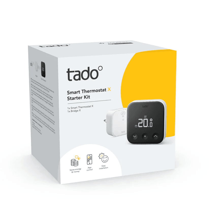 Tado X trådbunden smart termostat - Startpaket med referens ST KIT X PRO från TADO