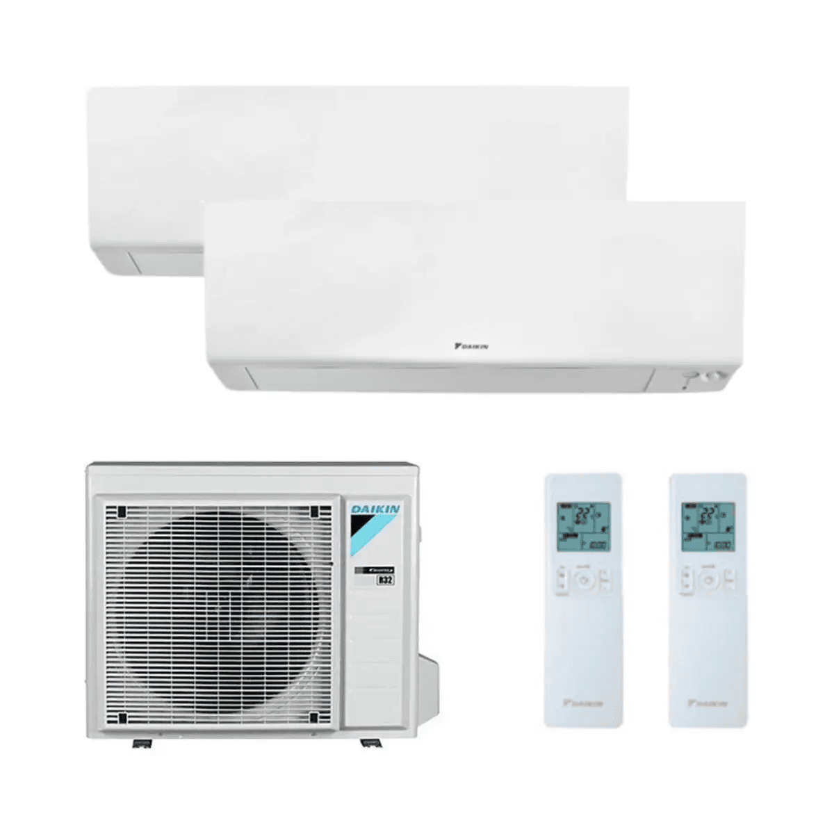 Luftkonditionering 2x1 med wifi Daikin Perfera 2MXM50A 2,5 kW + 3,5 kW med referens KITDAIPER2MXM50A2535 från DAIKIN