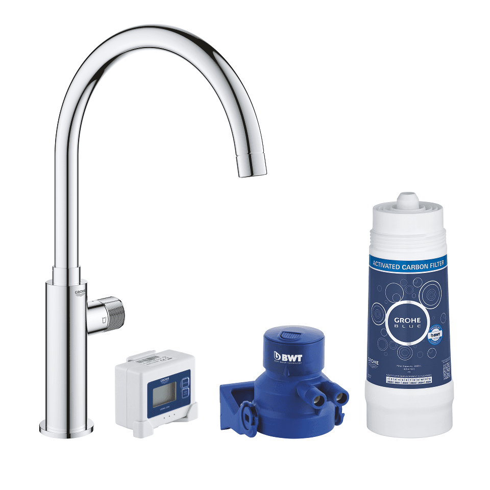 Startpaket - Grohe Blue ettgrepps köksblandare med referens 30387000 från GROHE