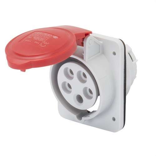 Fixed flush-mounting base at 10º IP44 3P+N+T 16A 400V 6H with reference GW62210H from the brand GEWISS