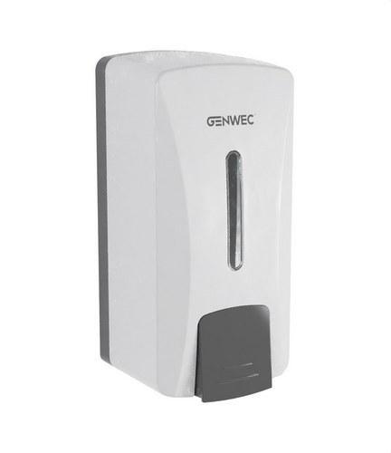 Manuell tvålpump 1000ml ABS vit med referens GW04 17 01 00 från GENWEC