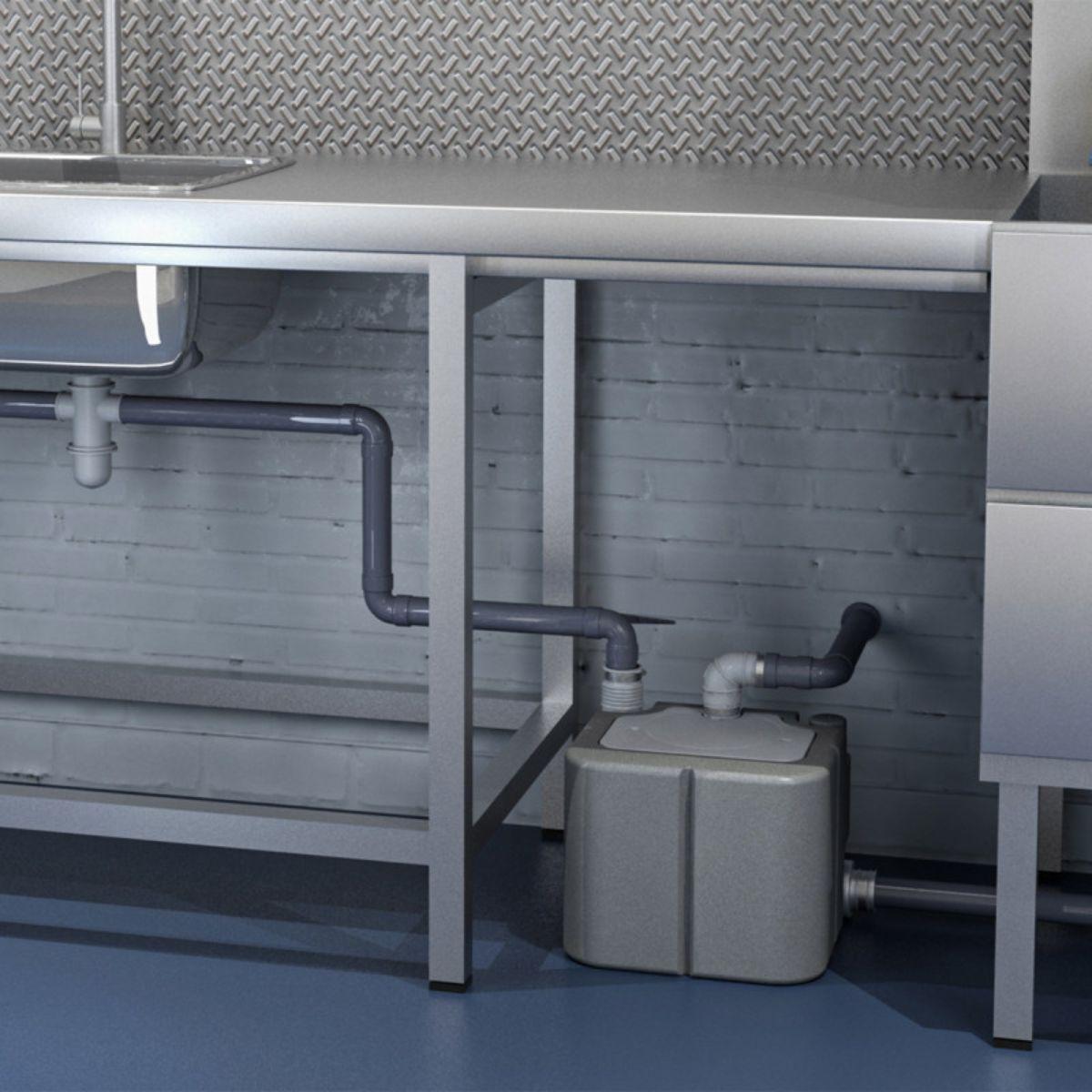 SFA Saniswift Pro evakueringspump för tung användning i tvättstugor med referens SANISWIFTPRO från SFA SANITRIT