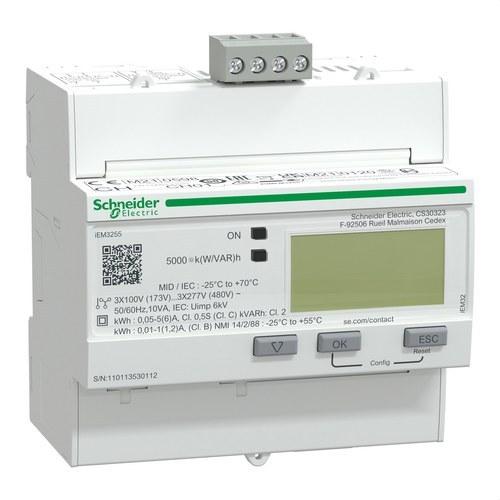 Energimätare iem3255 x/5a c.0,5s modbus MID med referens A9MEM3255 från SCHNEIDER ELECTRIC