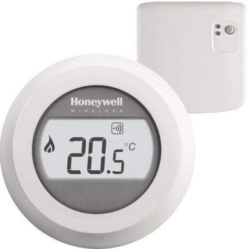 Kit bestående av digital termostat Honeywell T87 + mottagare BDR91 med referens Y87RF2058 från RESIDEO