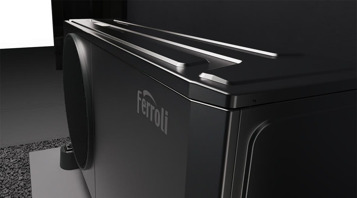 Aerotermisk värmepump monobloc R290 Ferroli OMNIA Life M 8 kW med fjärrkontroll med referens 4B4770089 från FERROLI