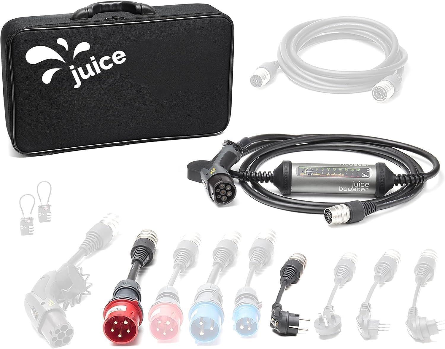 Portabel laddare elbil Juice Booster 2 Basic Set med referens EL-JB2E2 från JUICE