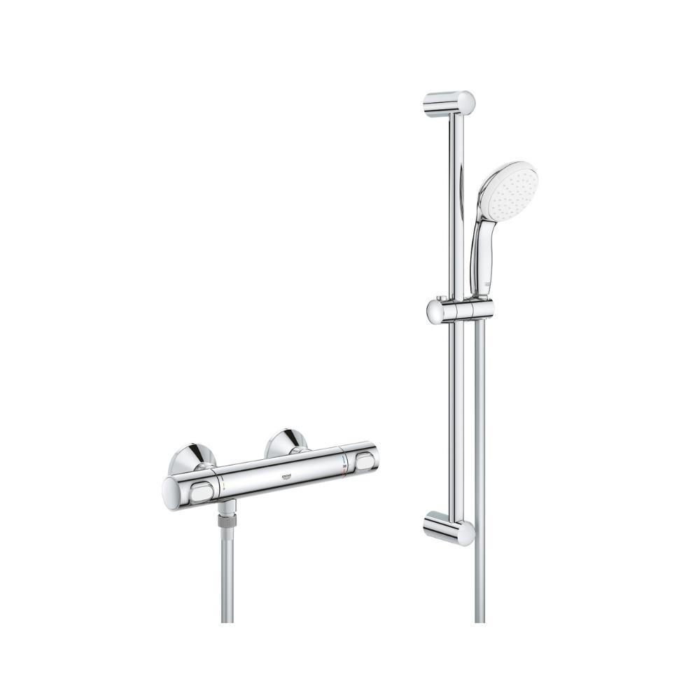 Termostatisk duschset 1/2" Grohe Grohtherm 500 krom med referens 34796001 från GROHE