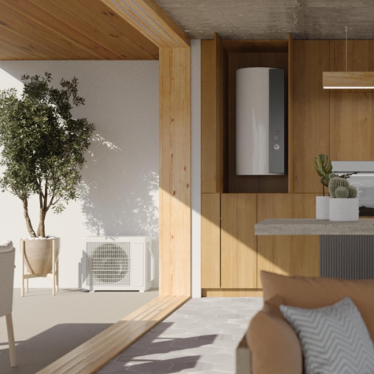 Värmepump för tappvarmvatten Thermor Aéromax Split 150 liter med referens 602118 från THERMOR