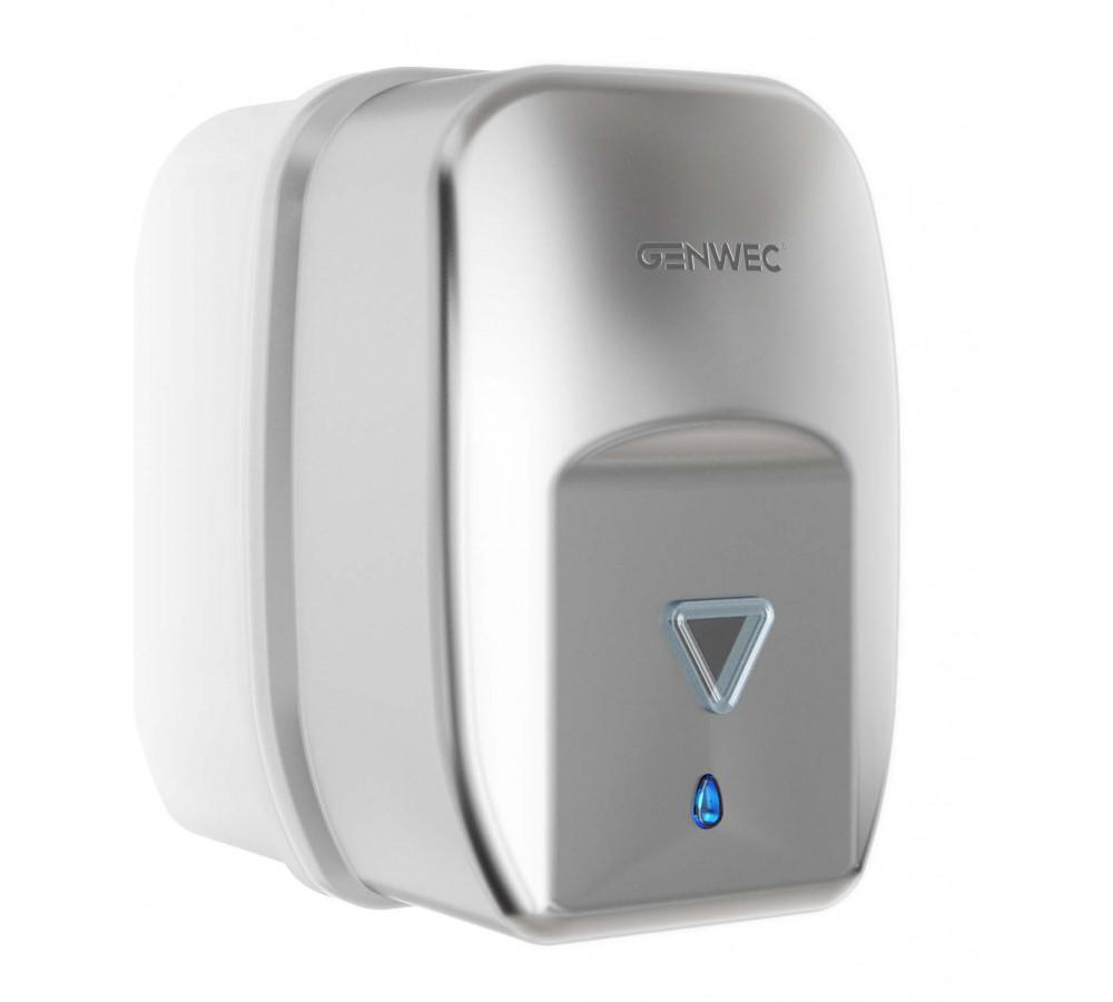 Automatisk väggmonterad tvålautomat 1.200ml satin rostfritt stål med referens GW04 20 04 01 från GENWEC