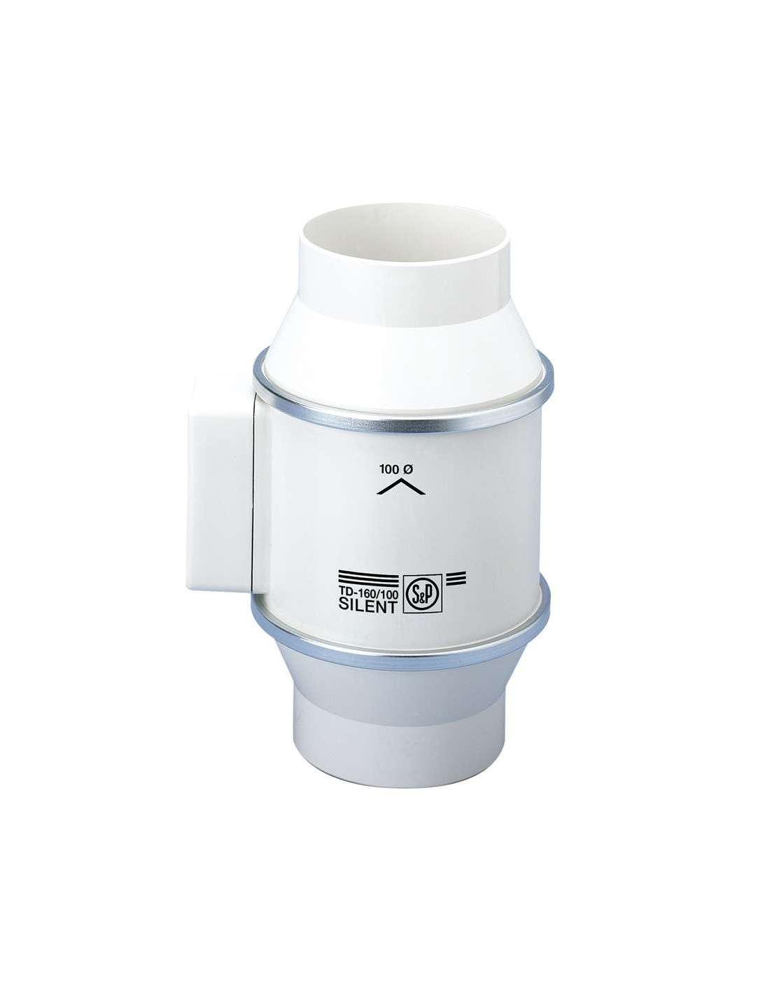 Helicocentrifugal Duct Extractor TD-160/100NT 35W 2500rpm with reference 5211322200 from the brand SOLER & PALAU